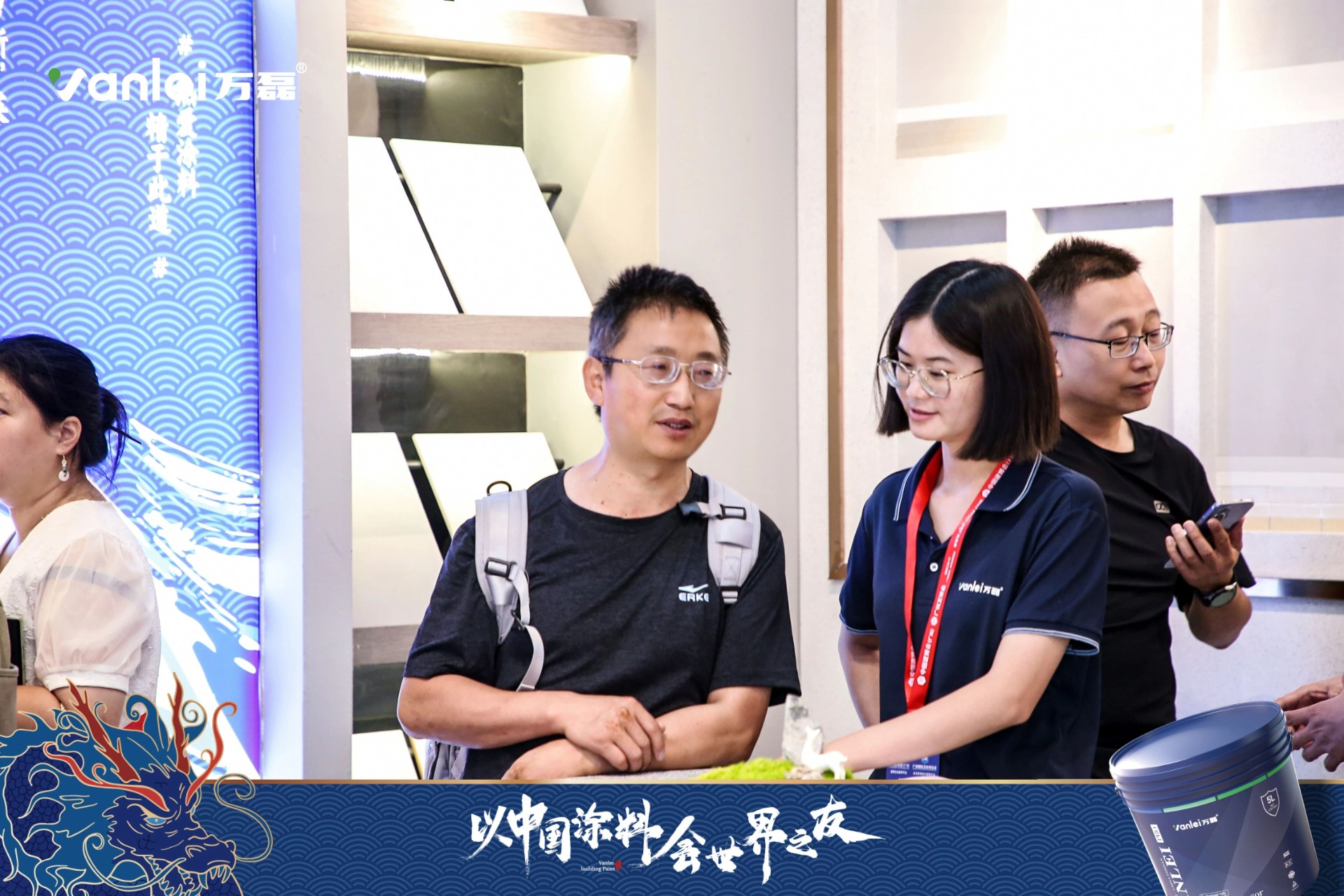 七年蝉联展馆人气王！万磊涂料，以中国涂料，会世界之友