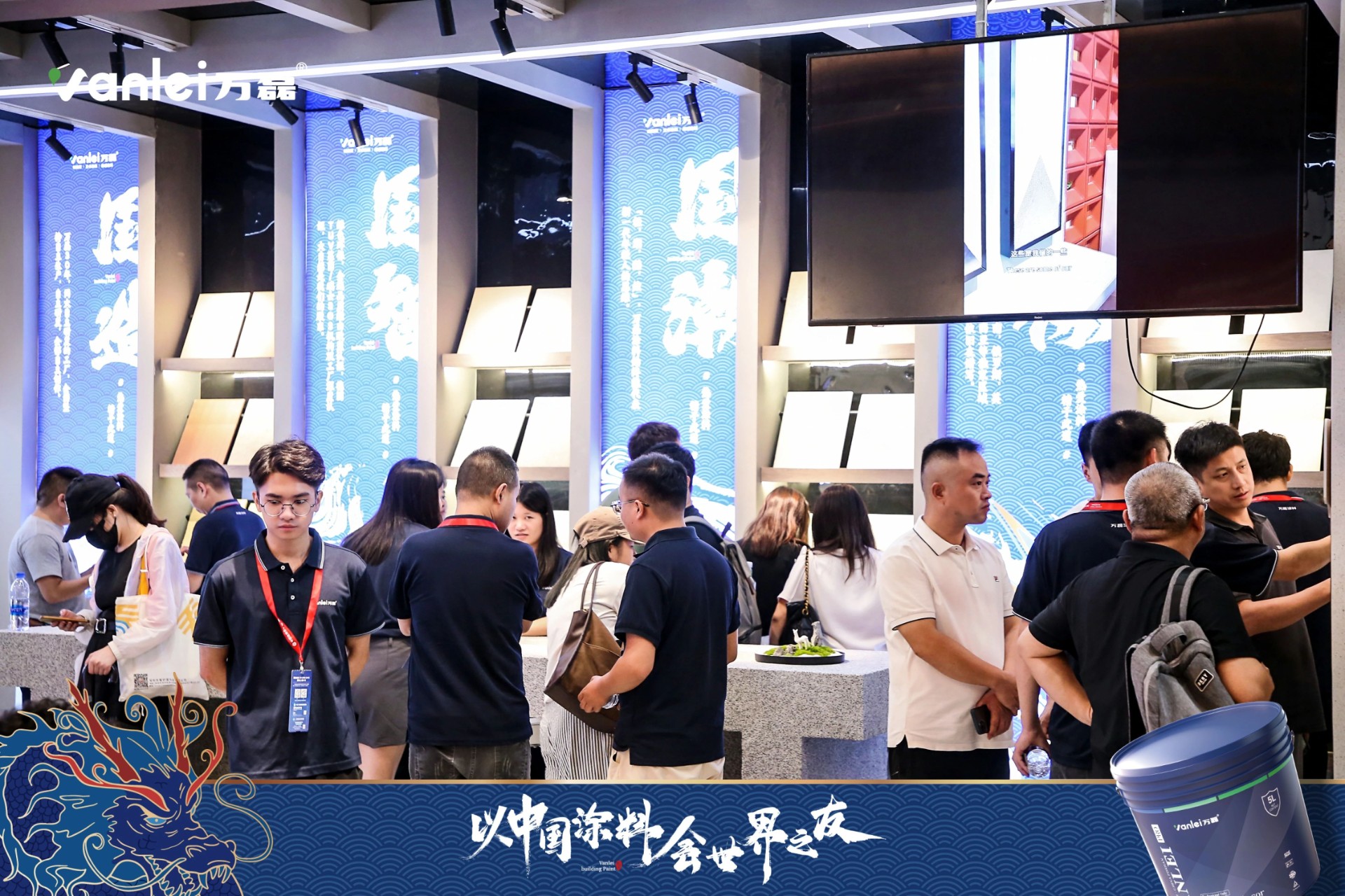 七年蝉联展馆人气王！万磊涂料，以中国涂料，会世界之友