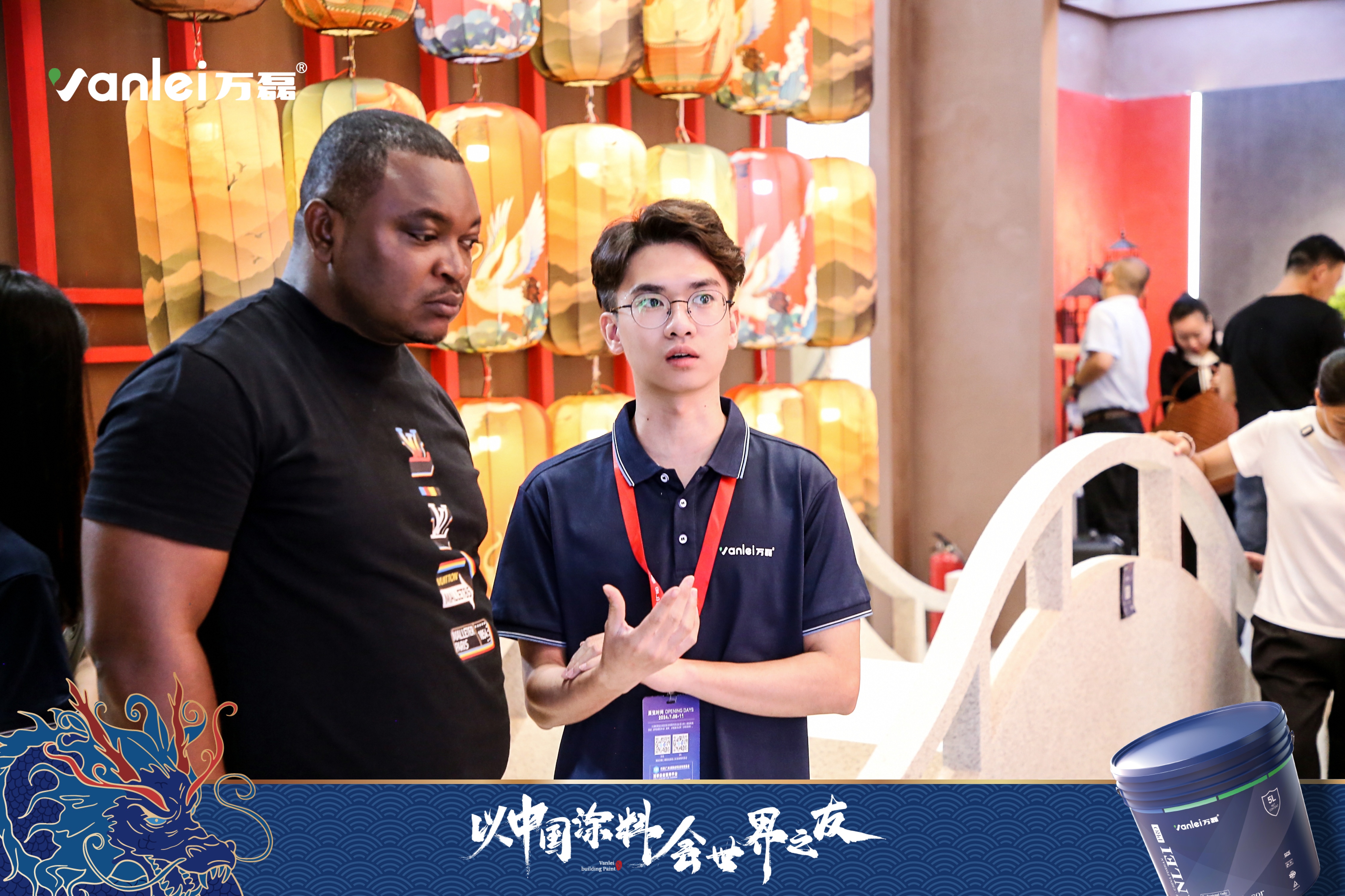 七年蝉联展馆人气王！万磊涂料，以中国涂料，会世界之友
