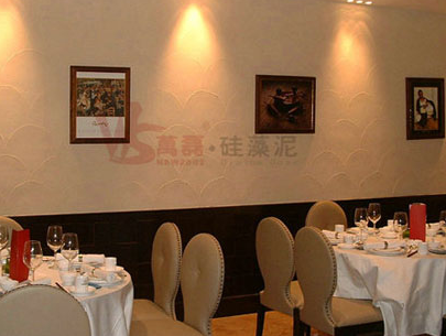  硅藻泥背景墙效果图_餐厅（2）