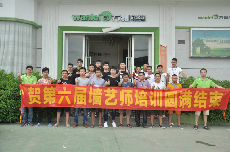 水性硅藻泥_艺术涂料施工工艺培训班-万磊第六届