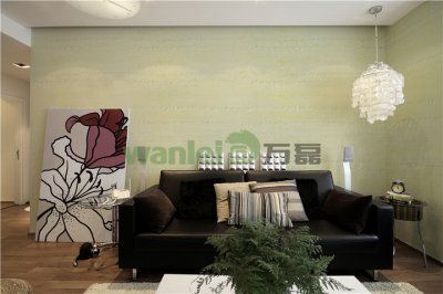 硅藻泥背景墙，一道生命的防火墙